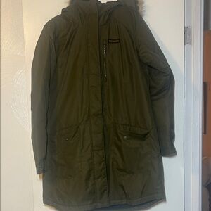 Columbia Forest Green Hooded Jacket